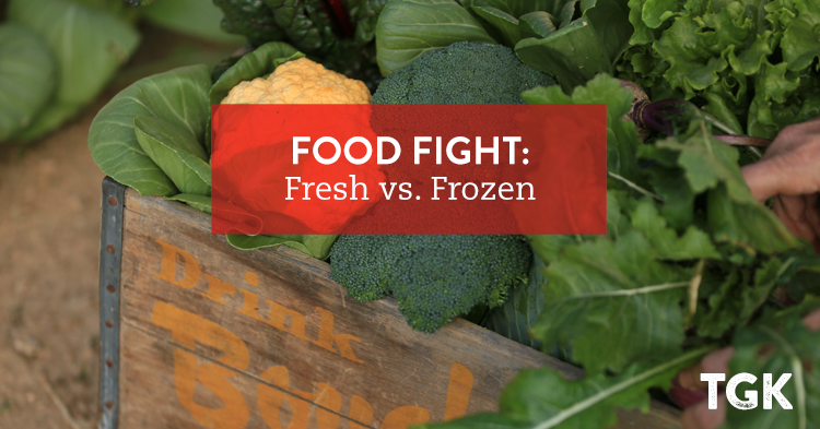 Food Fight: Fresh Vs. Frozen